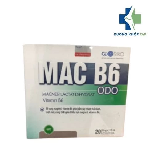 Mac B6 ODO - Bồi bổ cơ thể, cải thiện tình trạng suy nhược thần kinh